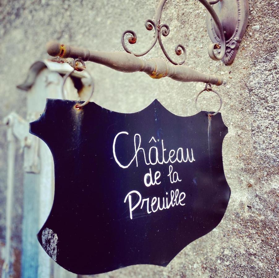 מונטגו Chateau De La Preuille Bed & Breakfast מראה חיצוני תמונה